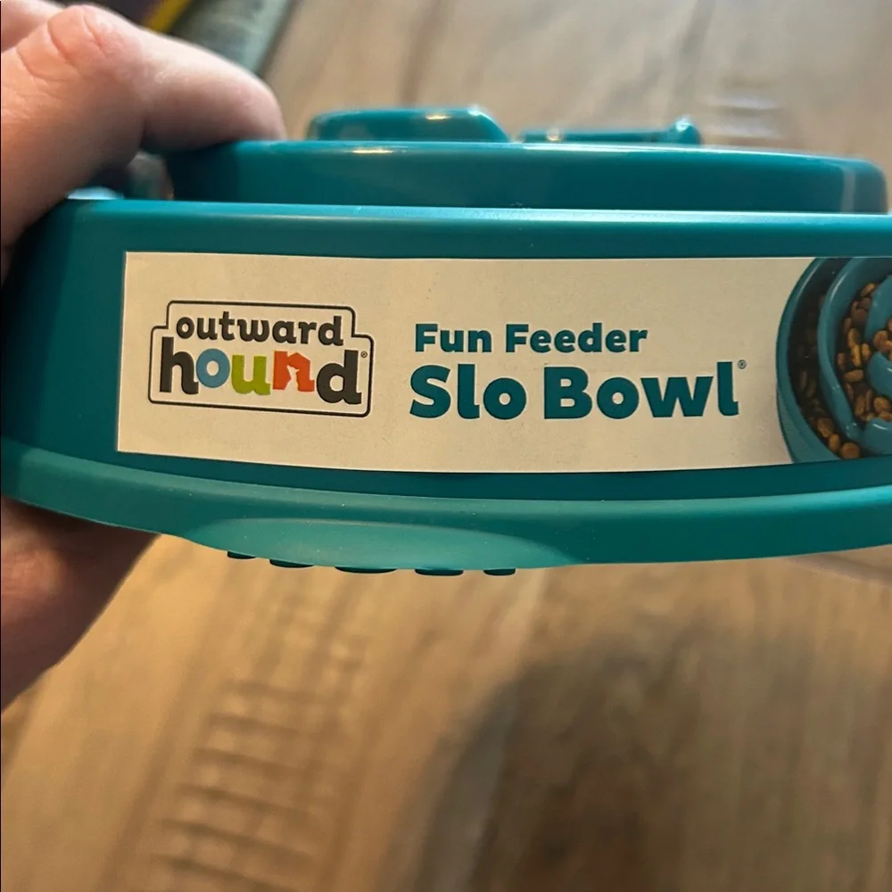 Outward Hound slow feeder bowl.  New